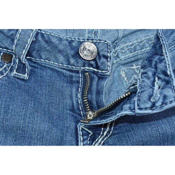 True Religion Women's Jeans Size 30 Blue Denim Skinny Stretch Pants - Picture 9 of 16